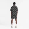 Overshirt met geborduurde initialen