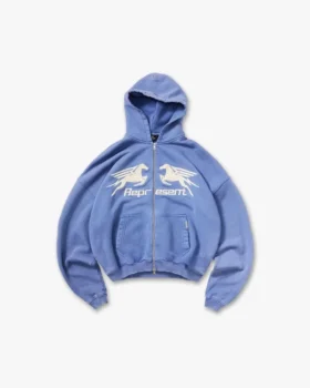 Pegasus hoodie met ritssluiting