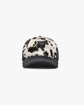 Pet met rundleerprint