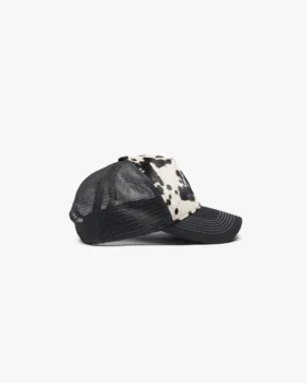 Pet met rundleerprint