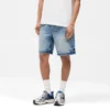 R10T getailleerde Denim-Shorts