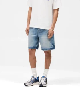R10T getailleerde Denim-Shorts