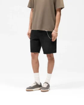 R10T getailleerde Denim-Shorts