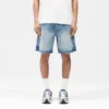 R10T getailleerde Denim-Shorts
