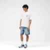 R10T getailleerde Denim-Shorts