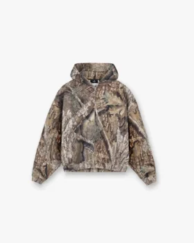 Realtree® Camo-hoodie met ritssluiting en boxy pasvorm