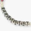 Represent-armband met kralen
