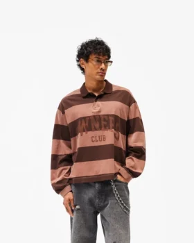 Represent Owners’ Club Stripe Rugby Polo
