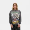 Represent X Iron Maiden Number Of The Beast T-shirt met lange mouwen