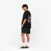 Gewaschen mesh-Shorts