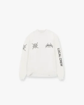 Represent X Metallica Local Crew T-shirt met lange mouwen
