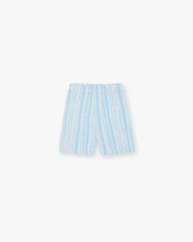 Shorts van gemengd breisel