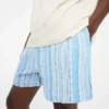 Shorts van gemengd breisel