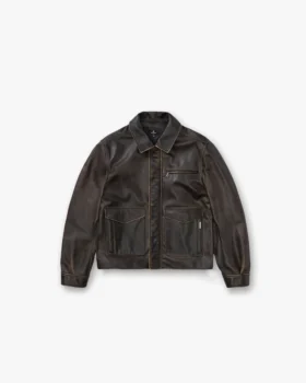 Sunfade leren jas