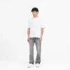 T-shirt met bloklogo