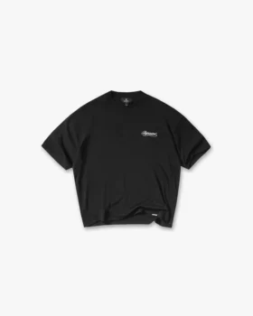 T-shirt met dubbellaags lettertype