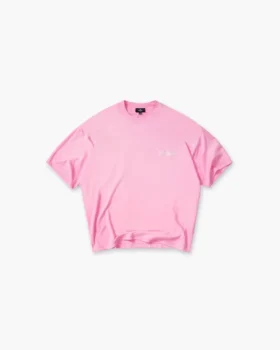 T-shirt met dubbellaags lettertype