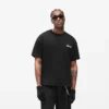 T-shirt met dubbellaags lettertype