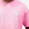T-shirt met dubbellaags lettertype