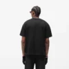 T-shirt met dubbellaags lettertype