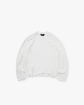 T-shirt met lange mouwen van slubbreisel