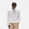 T-shirt met lange mouwen van slubbreisel