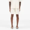 Towel shorts with all-over print
