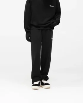 Tweelaagse sweatpants met script