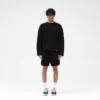 Wafel T-shirt met lange mouwen