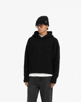 Zware bouclé-Hoodie